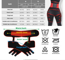 Load image into Gallery viewer, High Waist Tummy &amp; Thigh Adjustable Sweat Belt
